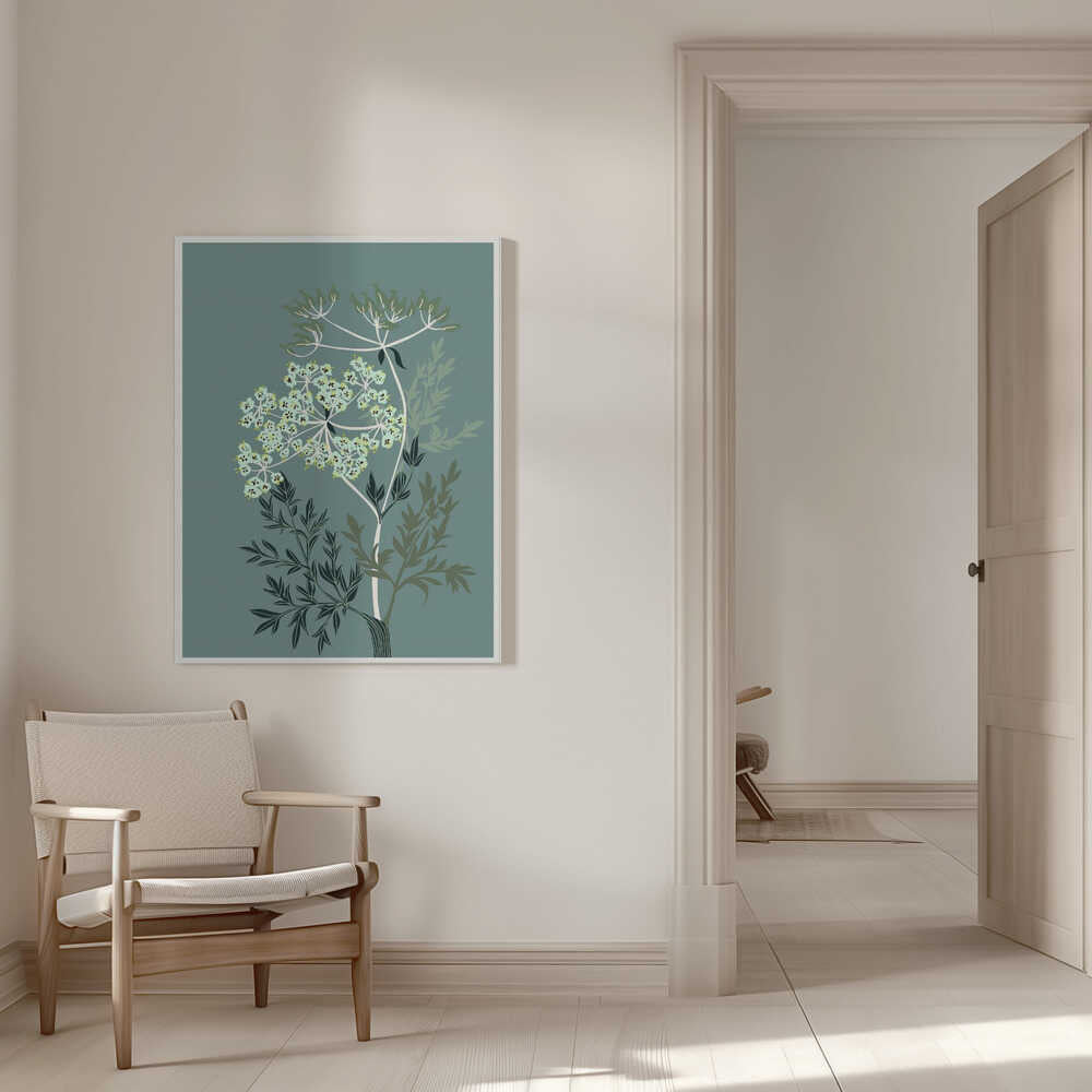 Von der Natur inspirierte Blumenkunst | Leinwand