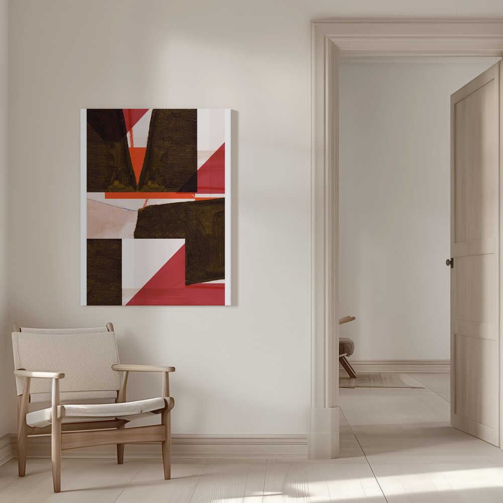 Colorful Bold Geometric Shapes | Canvas