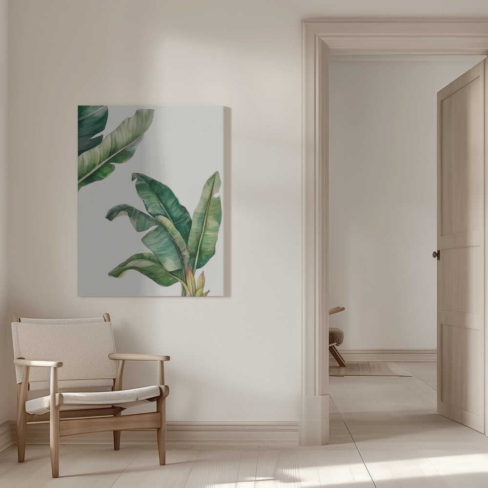 Feuilles vertes | Toile