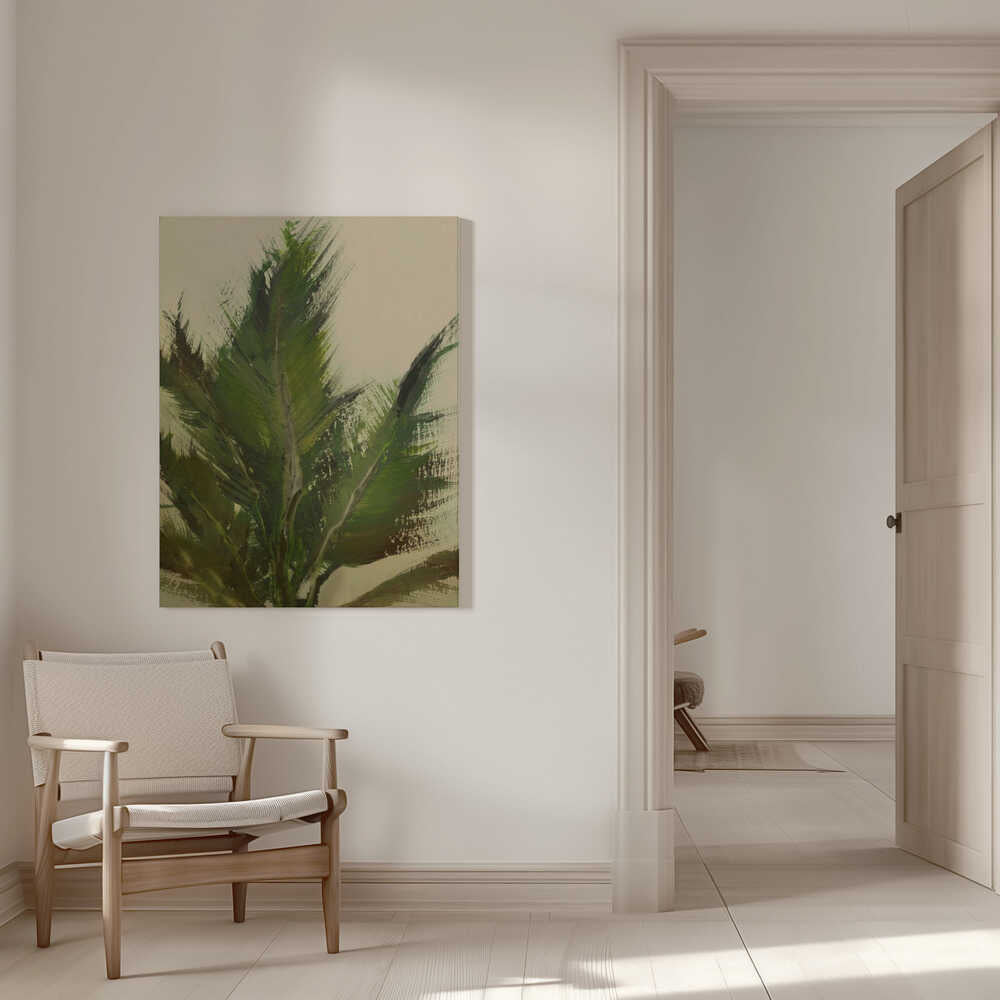 Verdant Strokes | Canvas