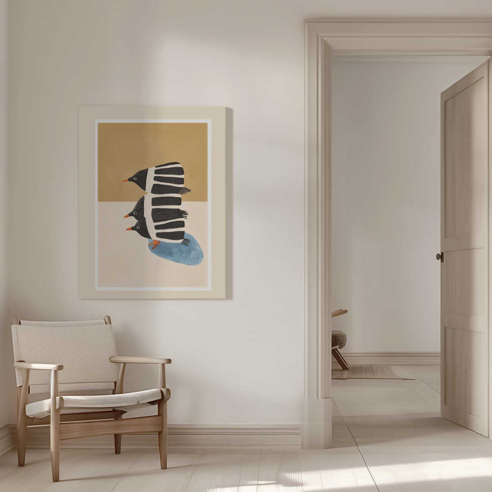 Minimal Penguin Stack | Canvas