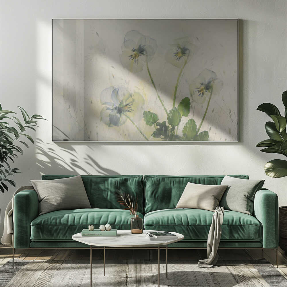 Kleine Veilchen | Leinwand