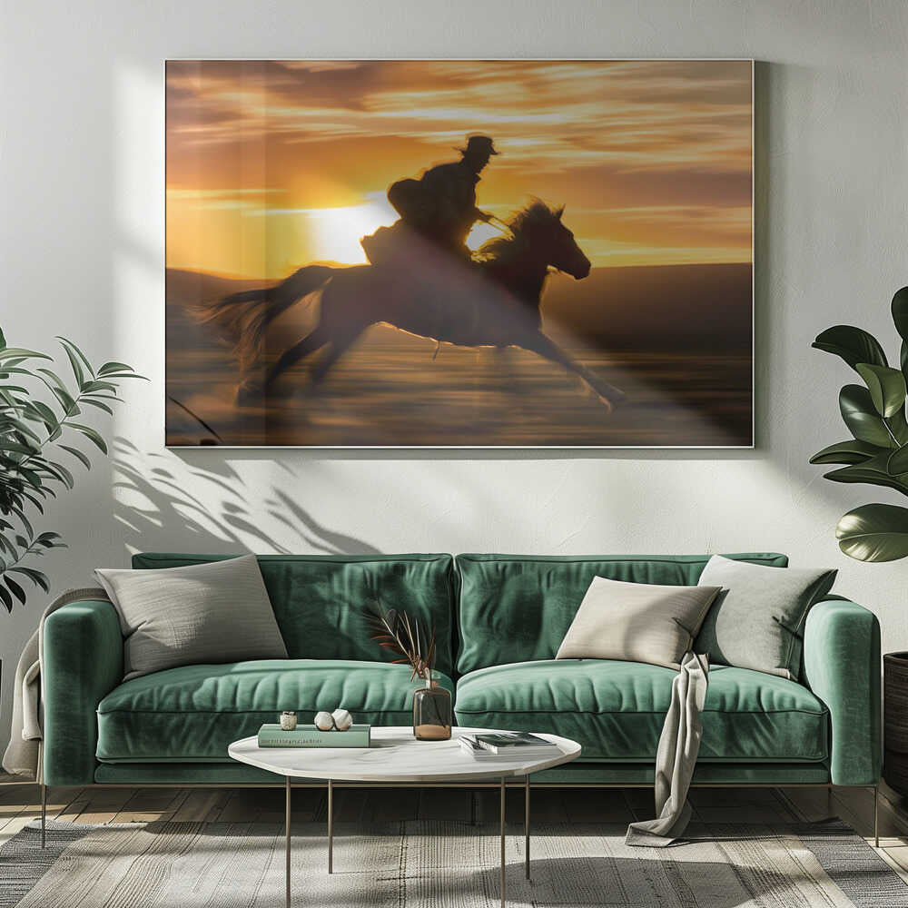 Auf der Suche nach Hoffnung | Leinwand