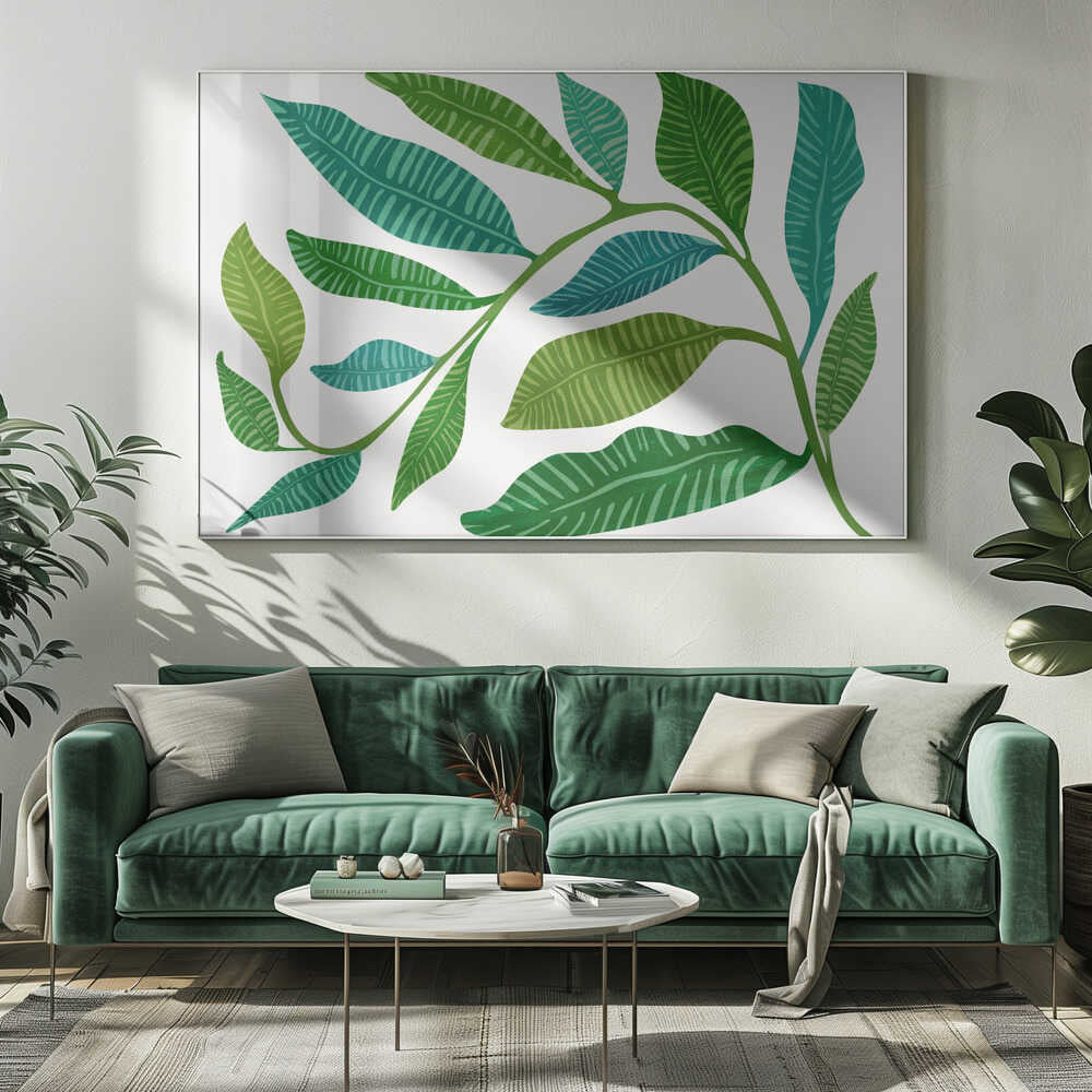 Lets Go Botanical | Canvas