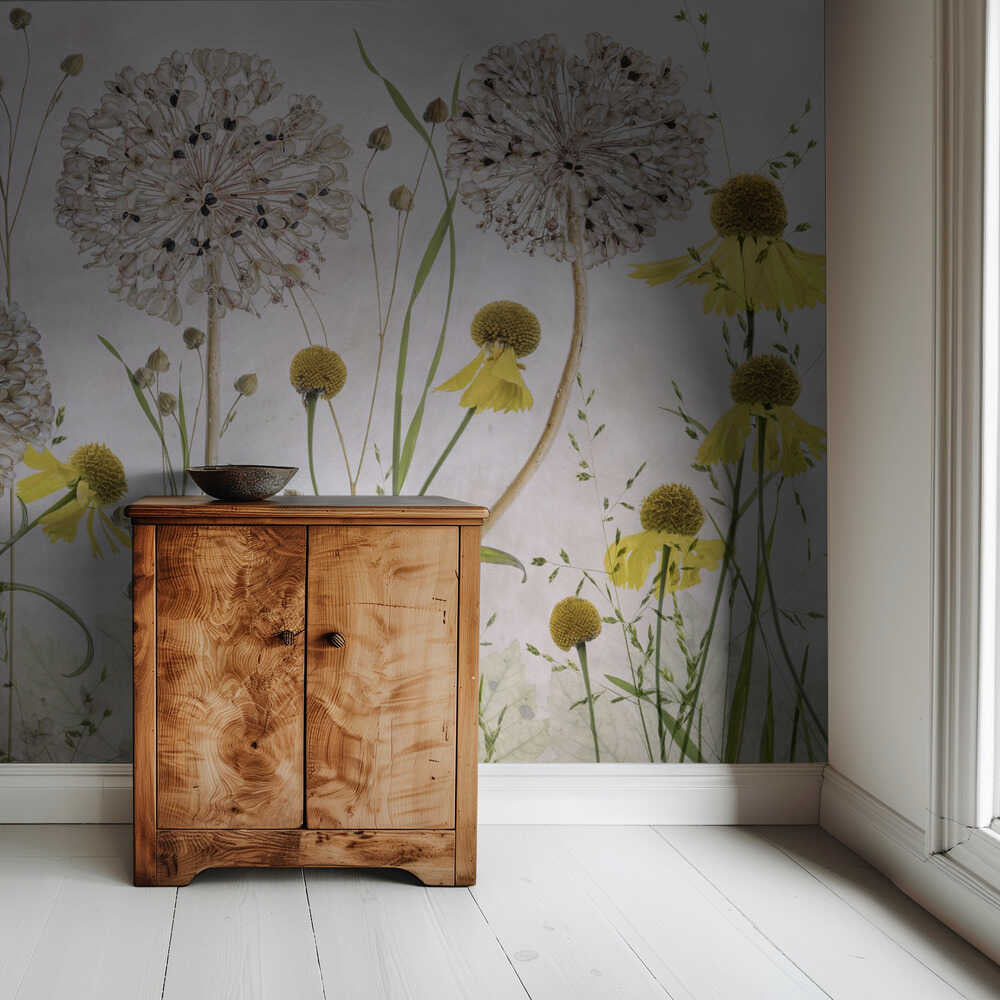 Zierlauch und Sonnenbraut | Hintergrundbild