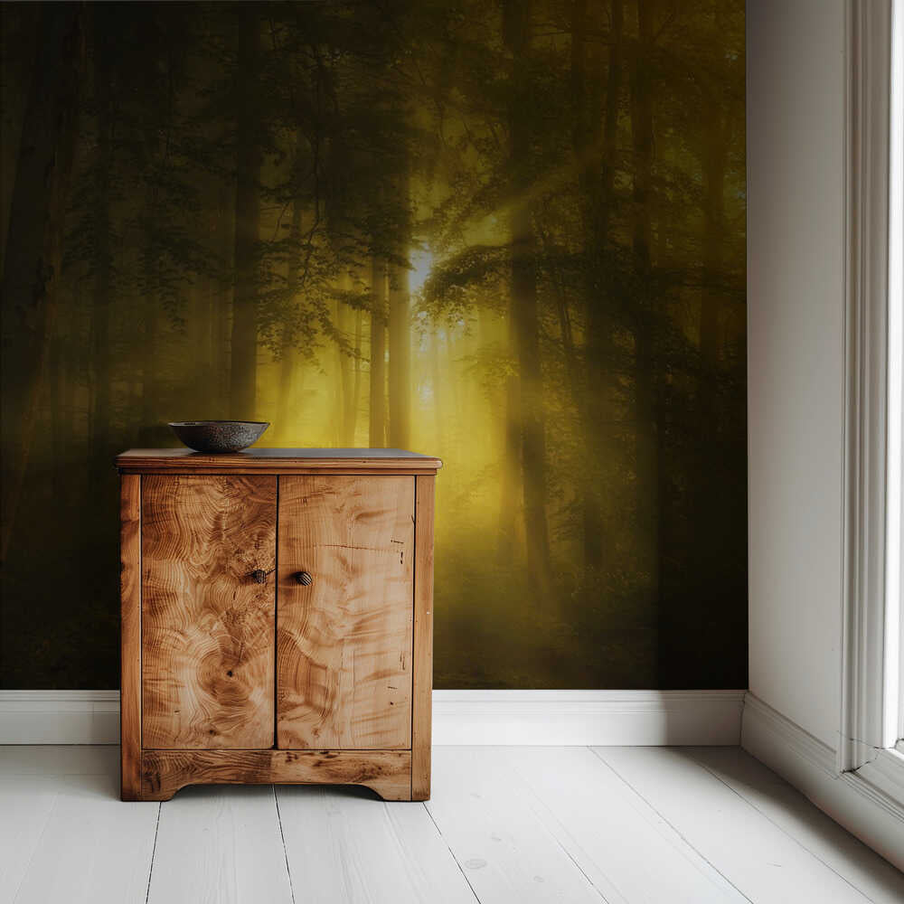 Jaune | Papier peint