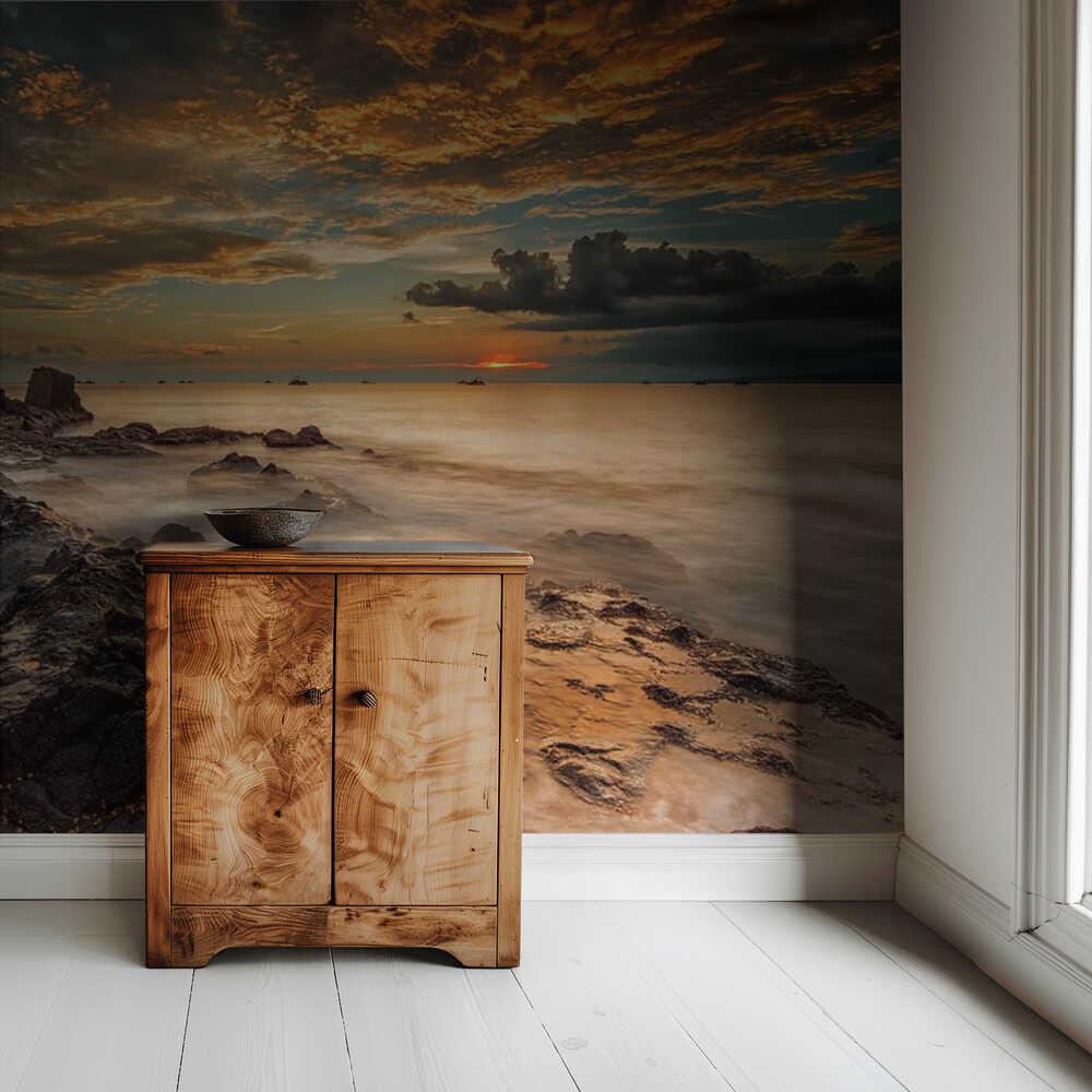 Wütender Strand | Hintergrundbild