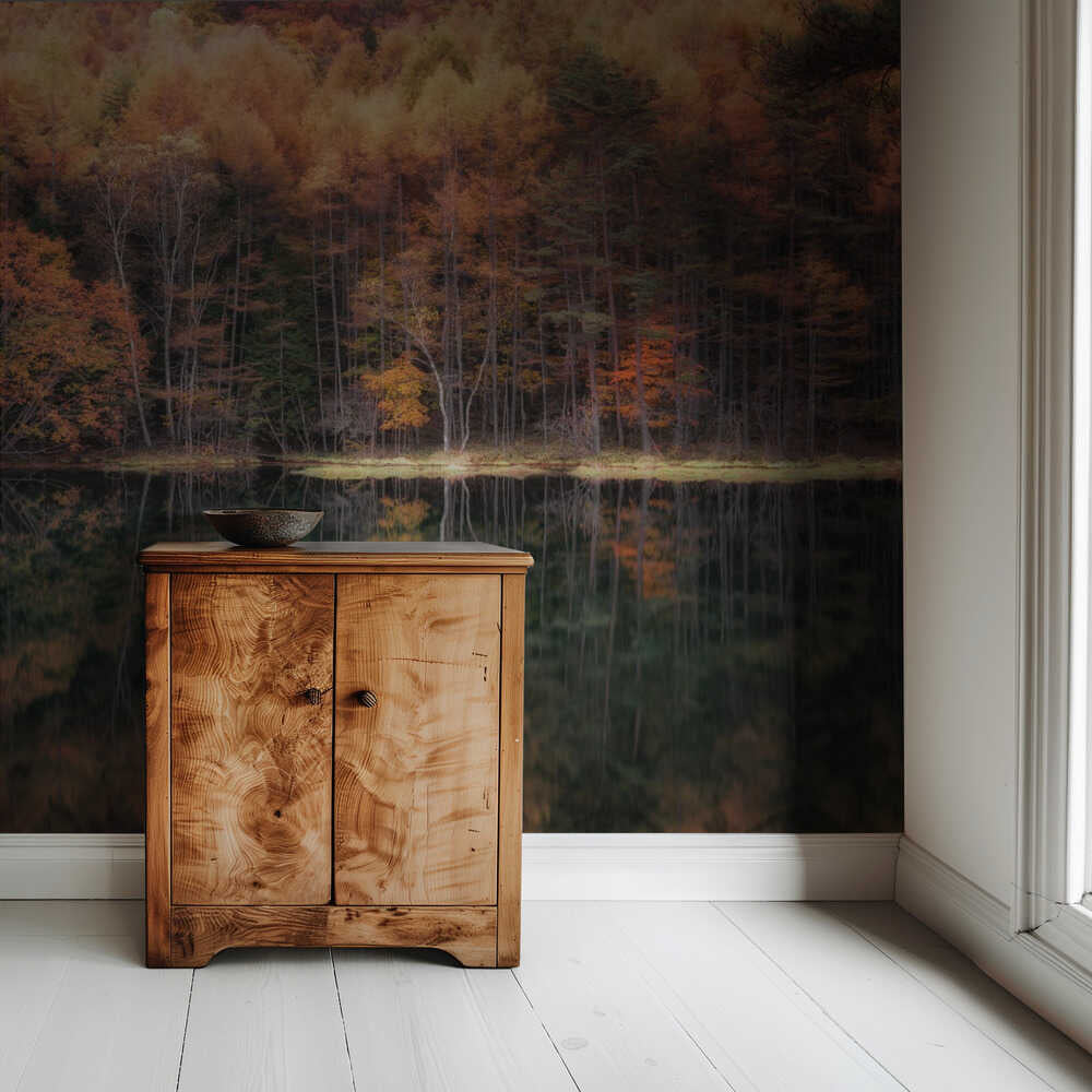 Magnifique reflet d'automne | Fond d'écran