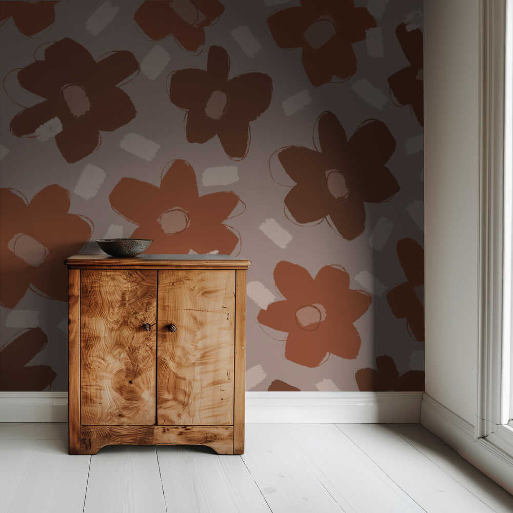 Danse des fleurs d'automne | Fond d'écran