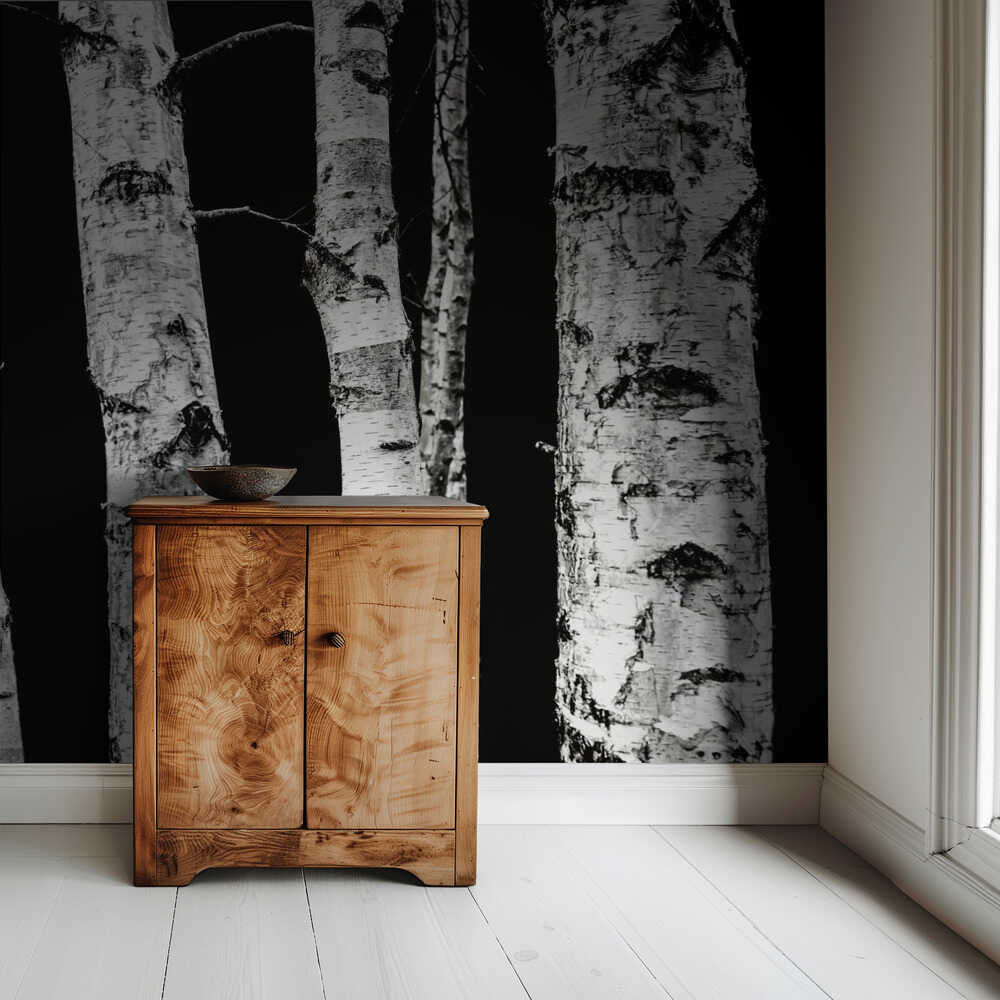 Bouleaux | Fond d'écran