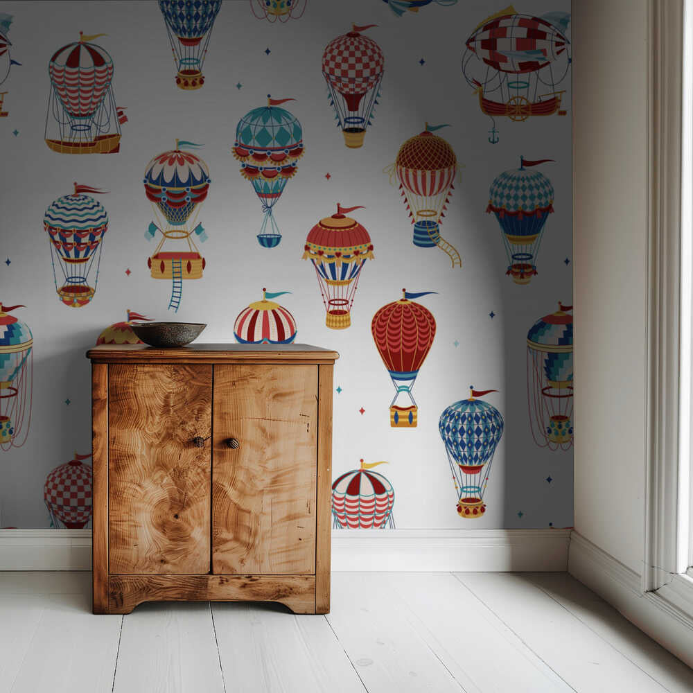 En haut, en haut et au loin_Blanc | Fond d'écran