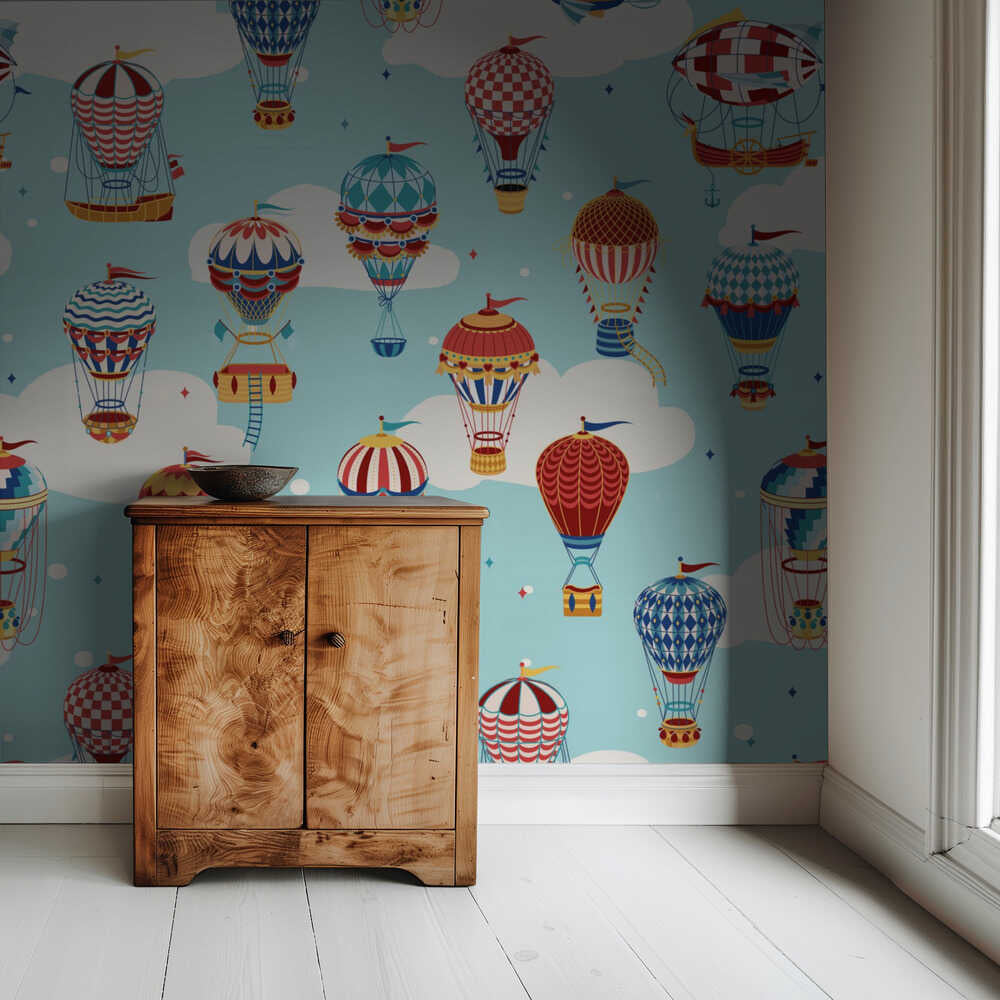 Dans les nuages_Teal | Fond d'écran