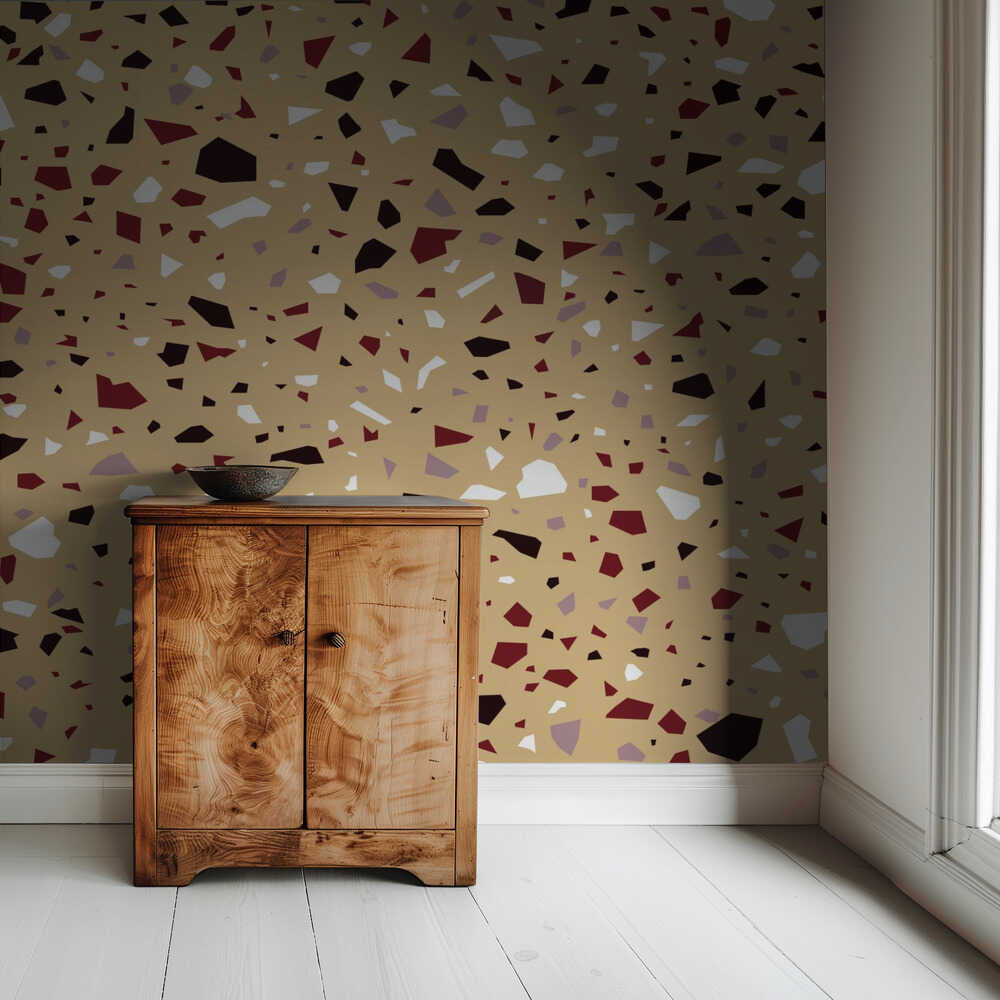 Speckles_Mustard | Wallpaper