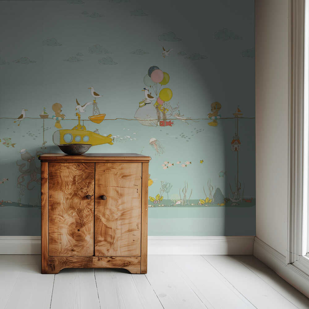 Sous-marin jaune | Fond d'écran