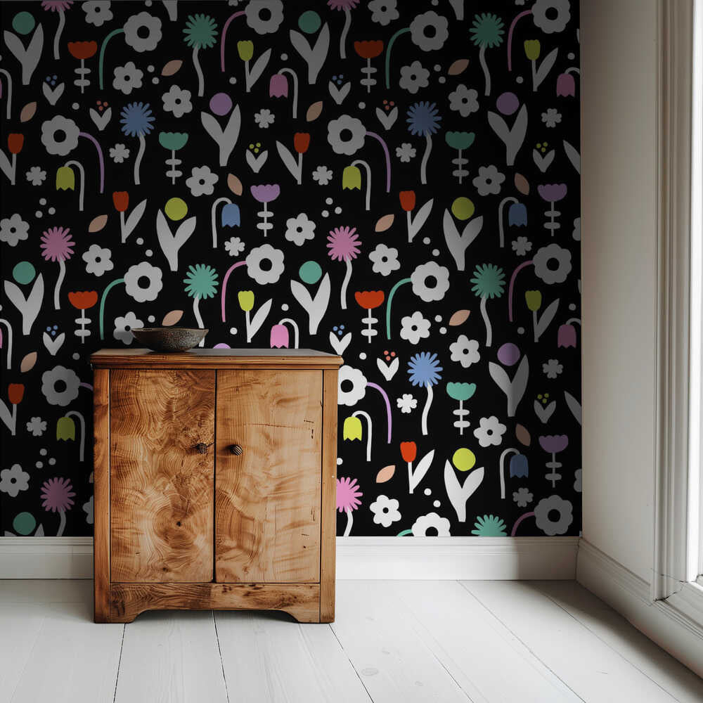 Flowers (pattern design) | Wallpaper