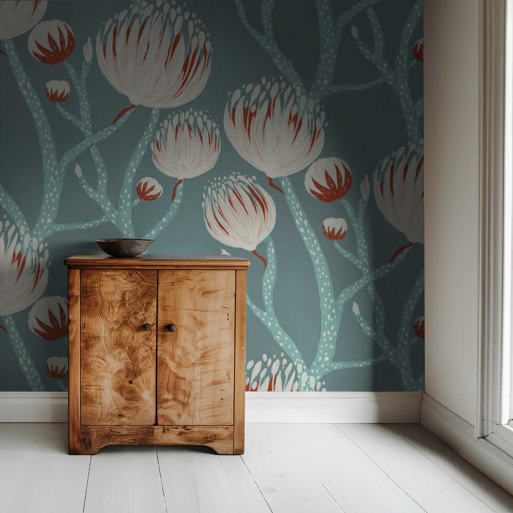 Dreamy Protea Blooms | Wallpaper