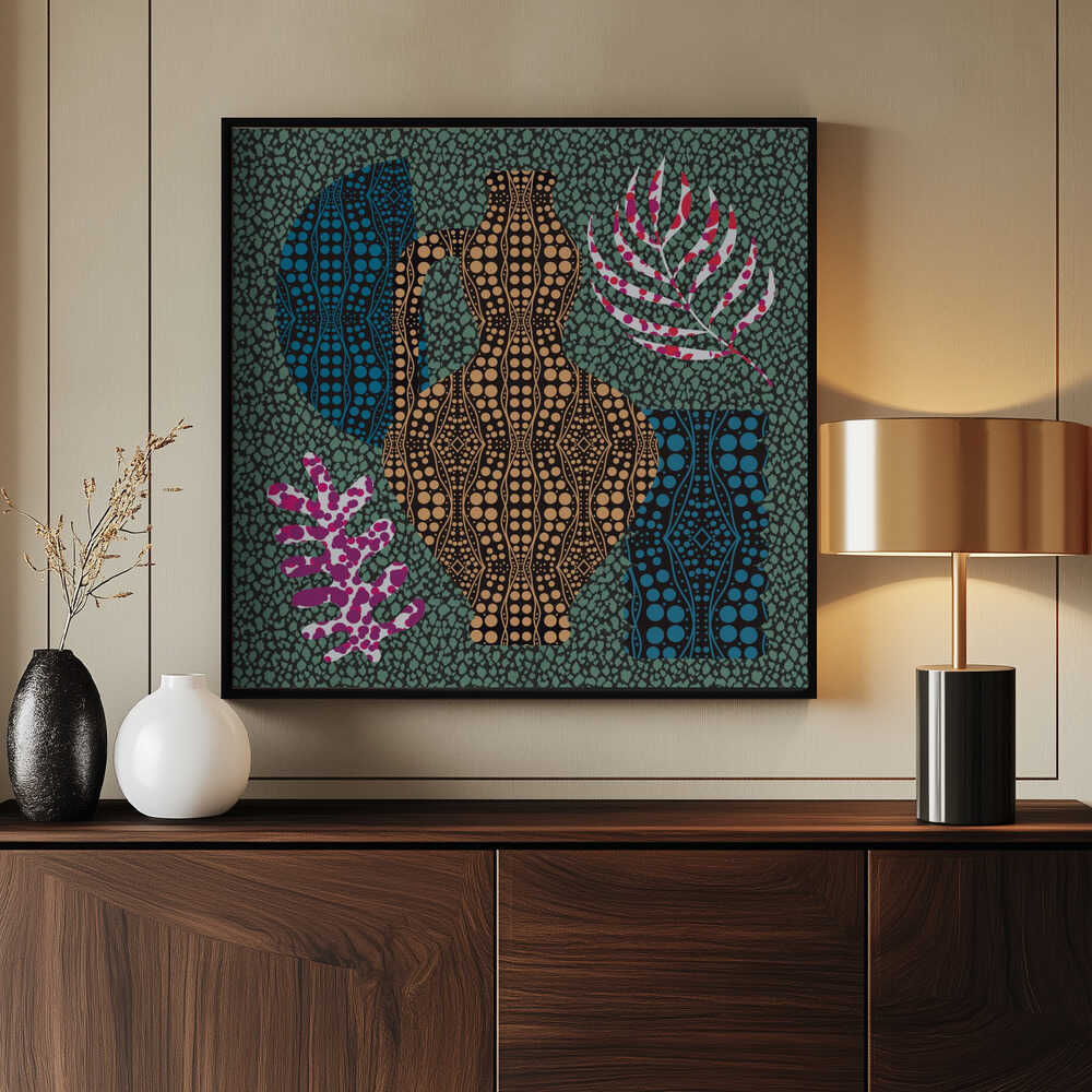 Mosaic Bohemian Composition | Poster