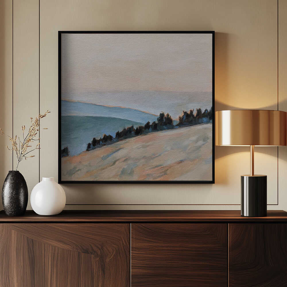 Matinée côtière | Affiche