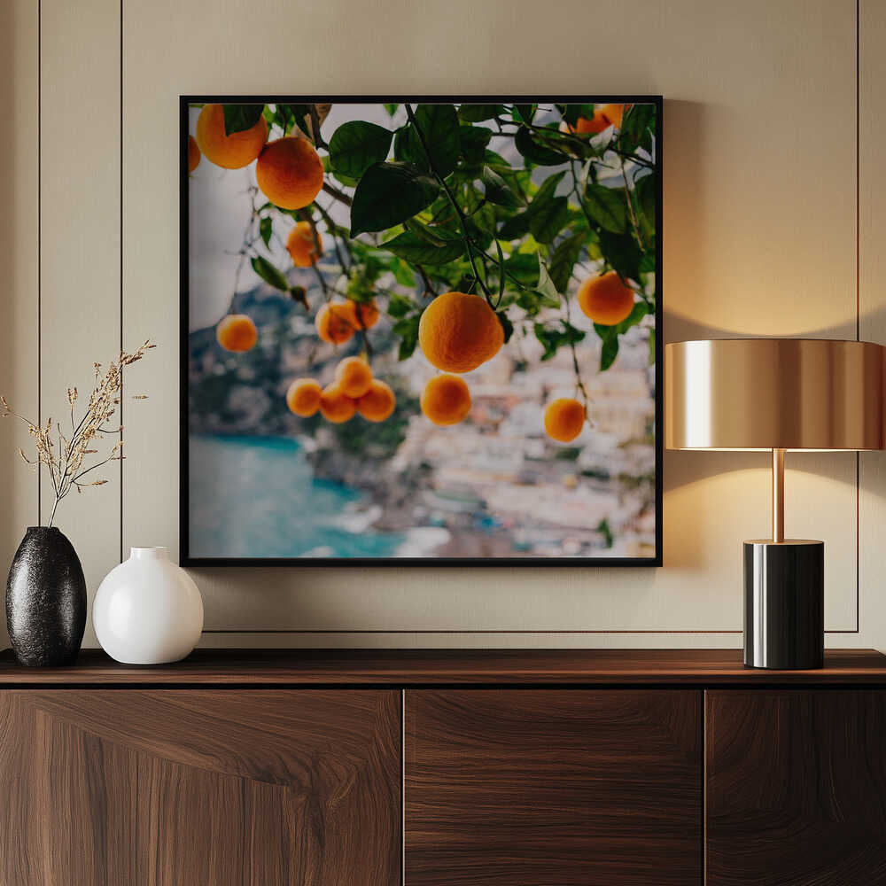 Oranges de la côte amalfitaine | Affiche