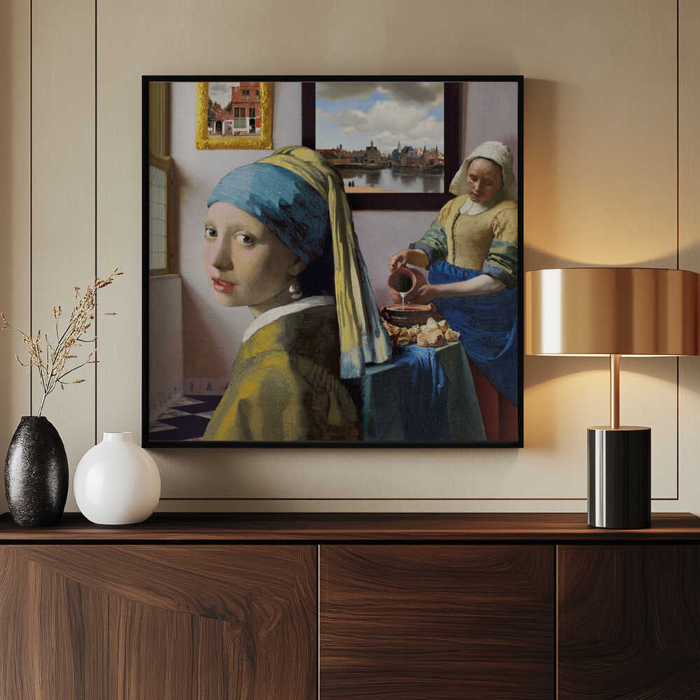 Les Filles de Vermeer | Affiche