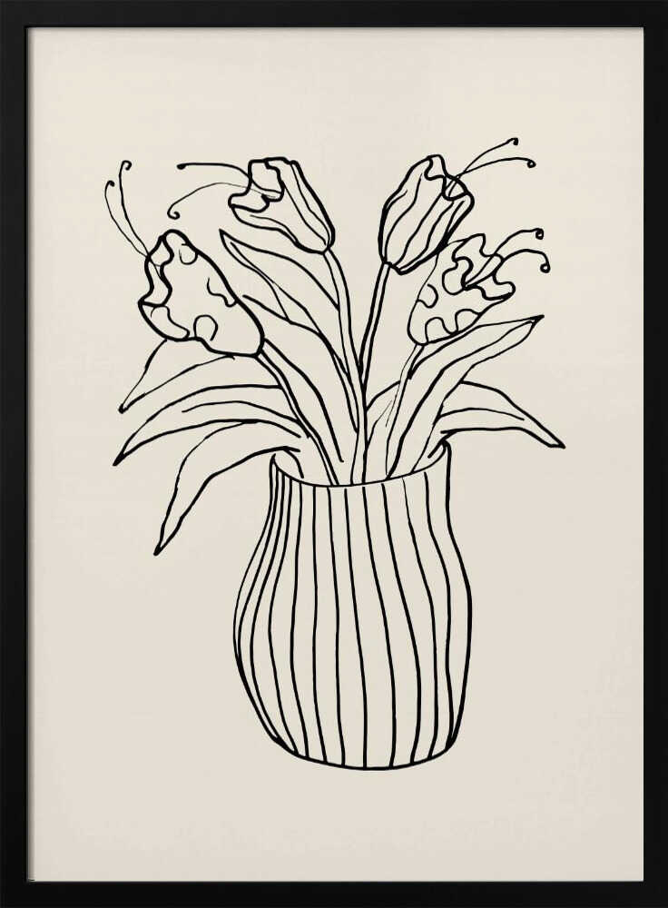 Vase Sketch | Poster