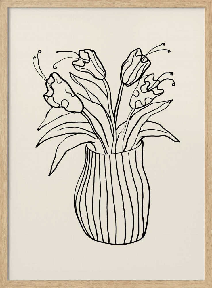 Vase Sketch | Poster