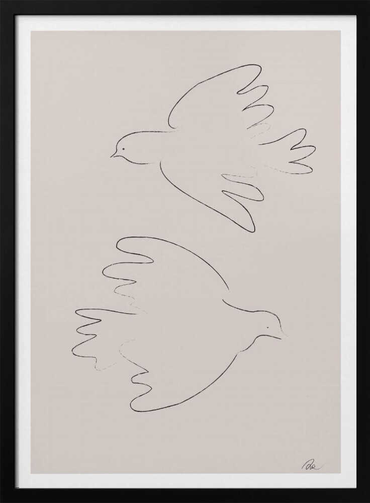 Two Doves | Poster