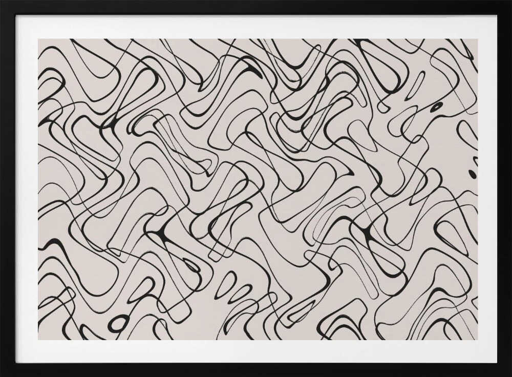 Fluid Lines Dance | Poster