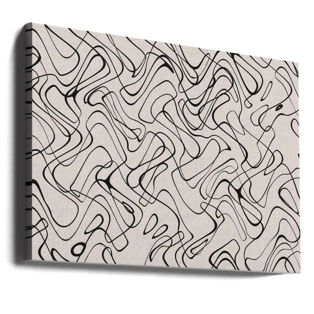 Fluid Lines Dance | Canvas