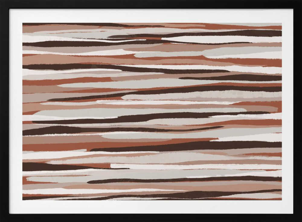 Earth Tones Flow | Poster