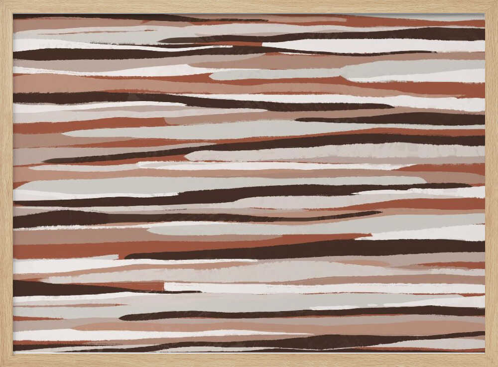 Earth Tones Flow | Poster