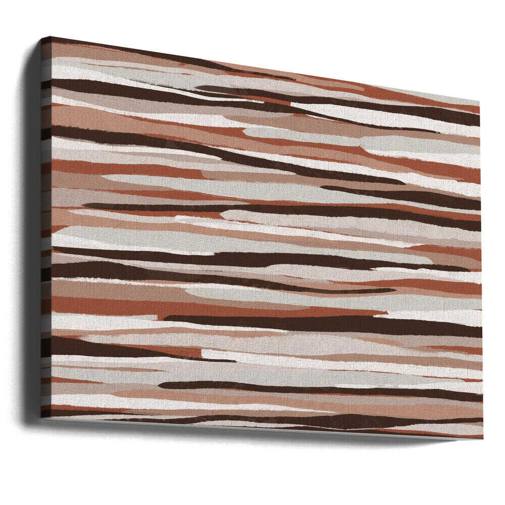 Tons Terreux Fluides | Toile