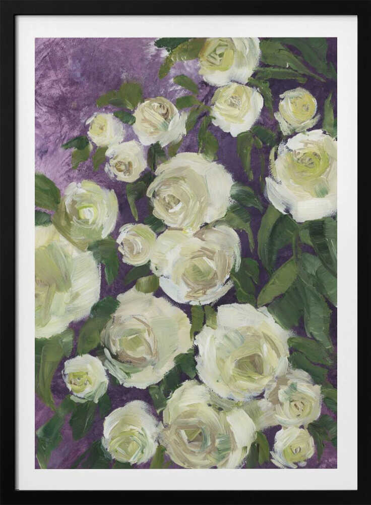 Roses Noray picturales | Affiche