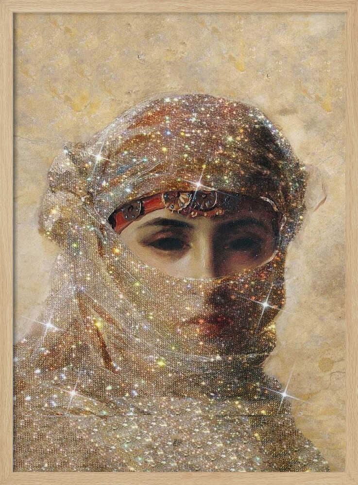 Glittered Beauty | Poster