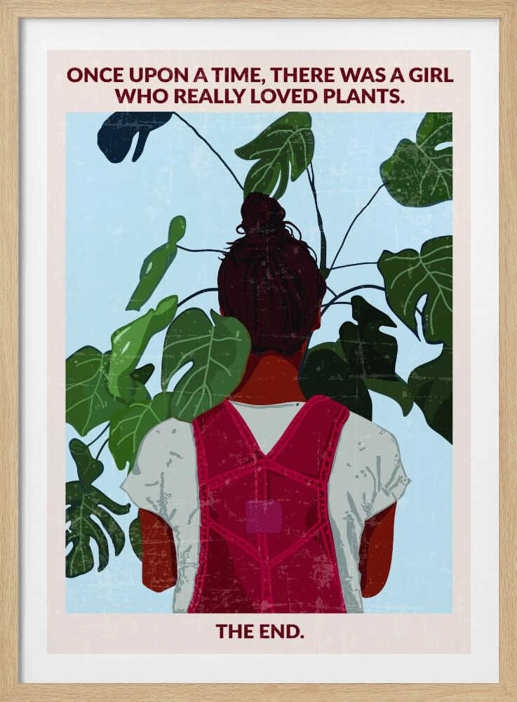 Plant Girl (Asie du Sud) | Affiche