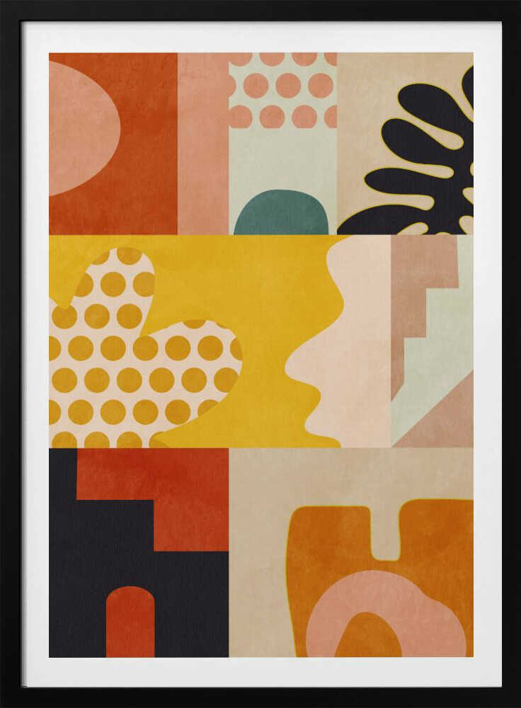 Playing Around Shapes 6 | Poster