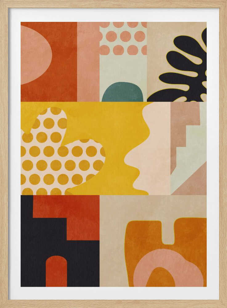 Playing Around Shapes 6 | Poster