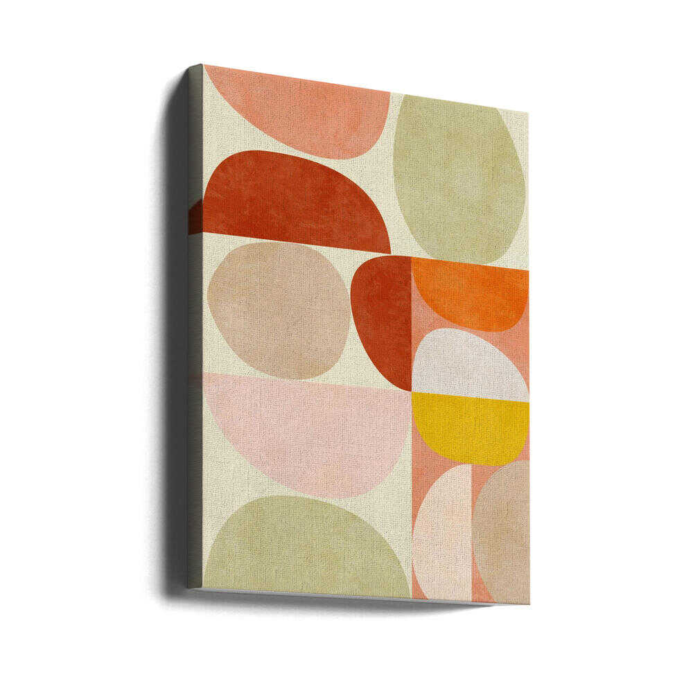 Pastellgeometrie | Leinwand