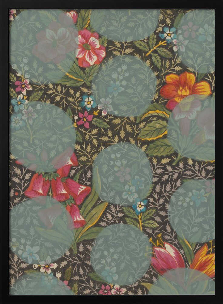 Fleur colorée | Affiche