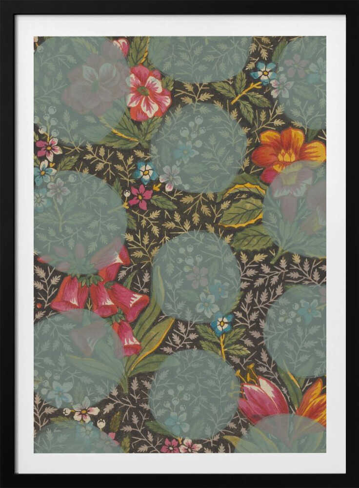 Fleur colorée | Affiche