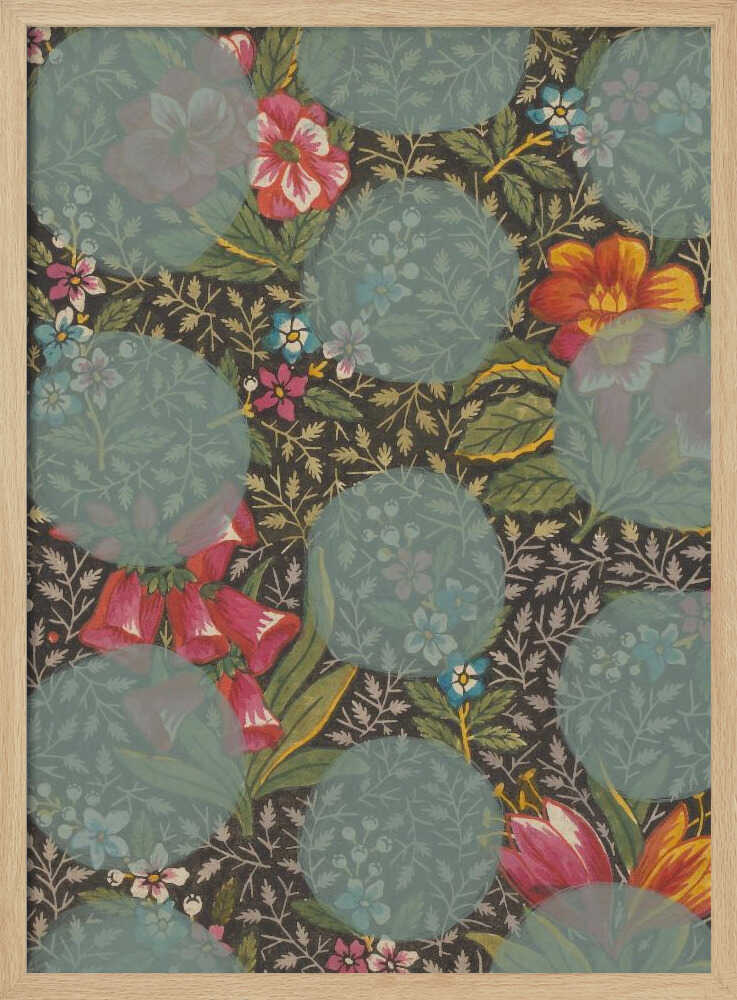 Fleur colorée | Affiche