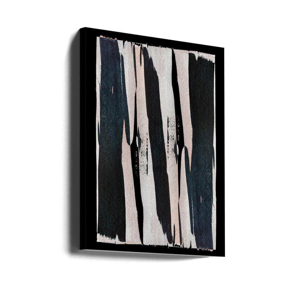 Rayures monochromes | Toile