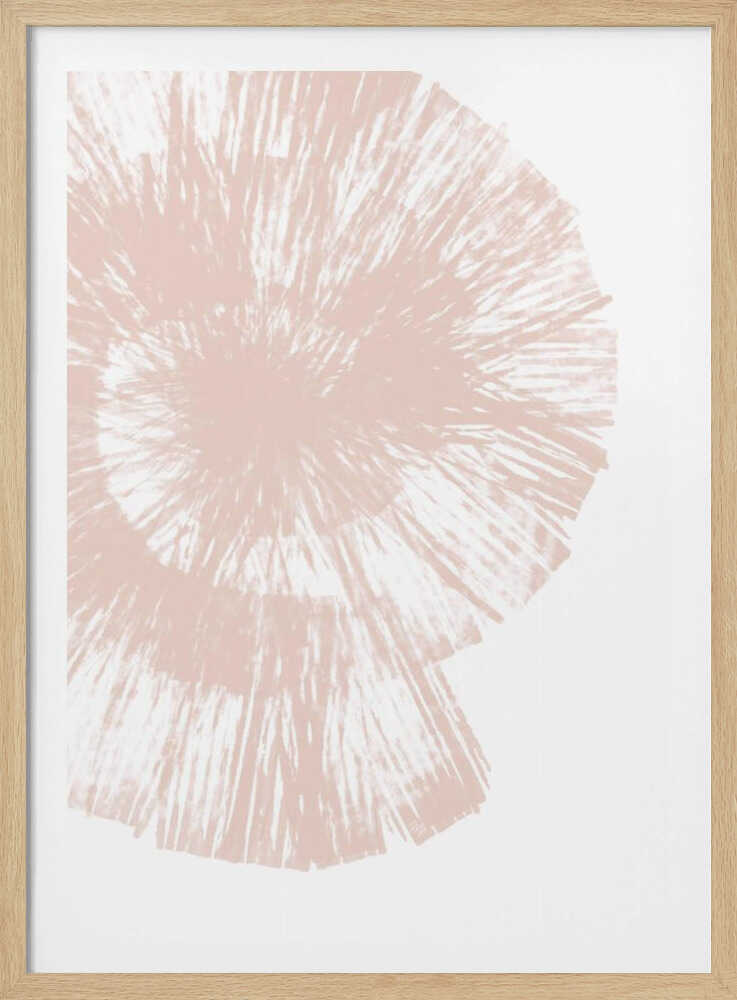 Strahlender Spiralausbruch | Poster