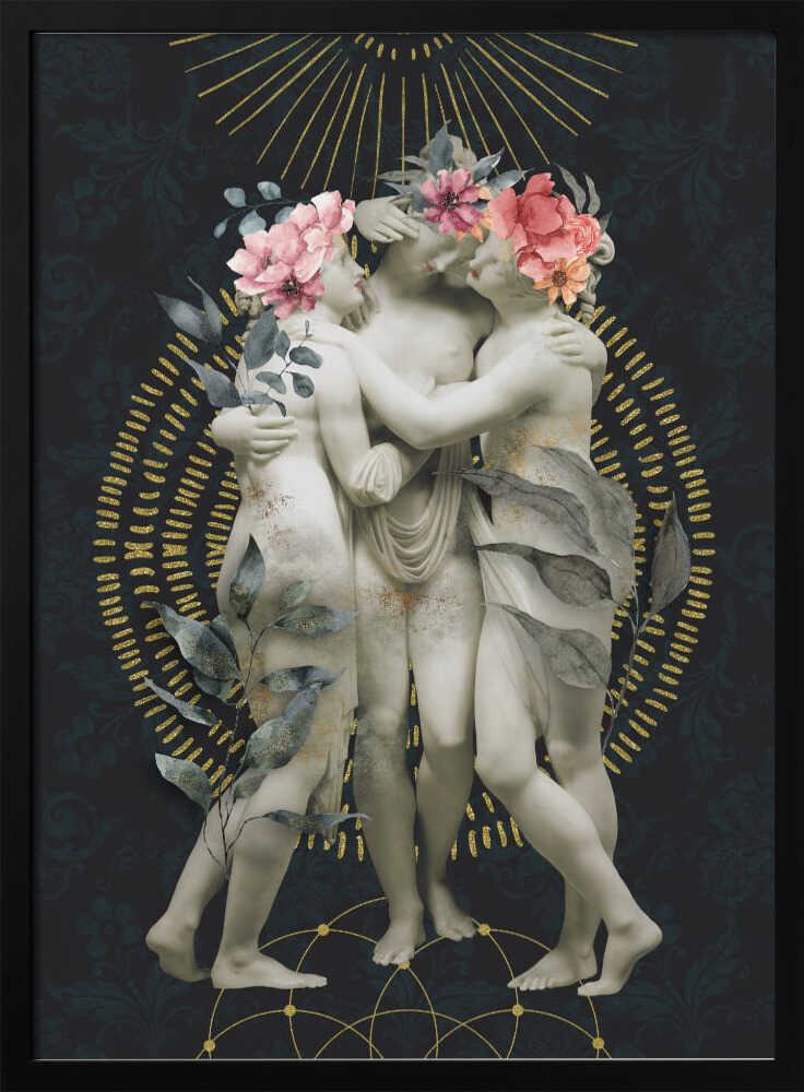 Hommage à la force délicate des femmes IV | Affiche