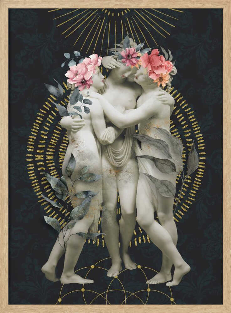 Hommage à la force délicate des femmes IV | Affiche