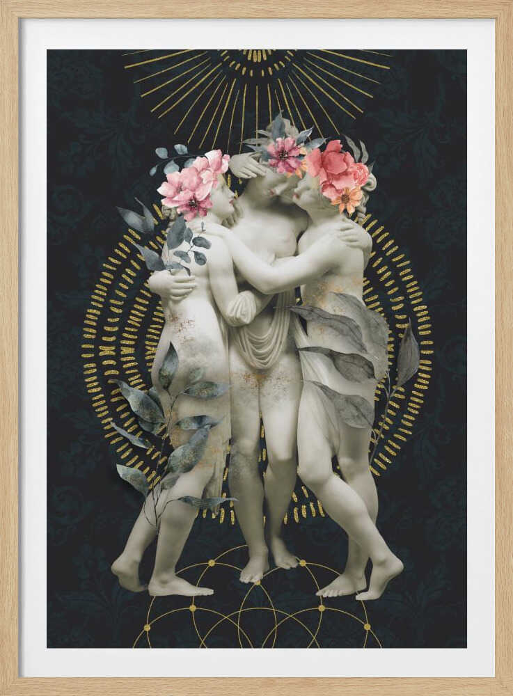 Hommage à la force délicate des femmes IV | Affiche