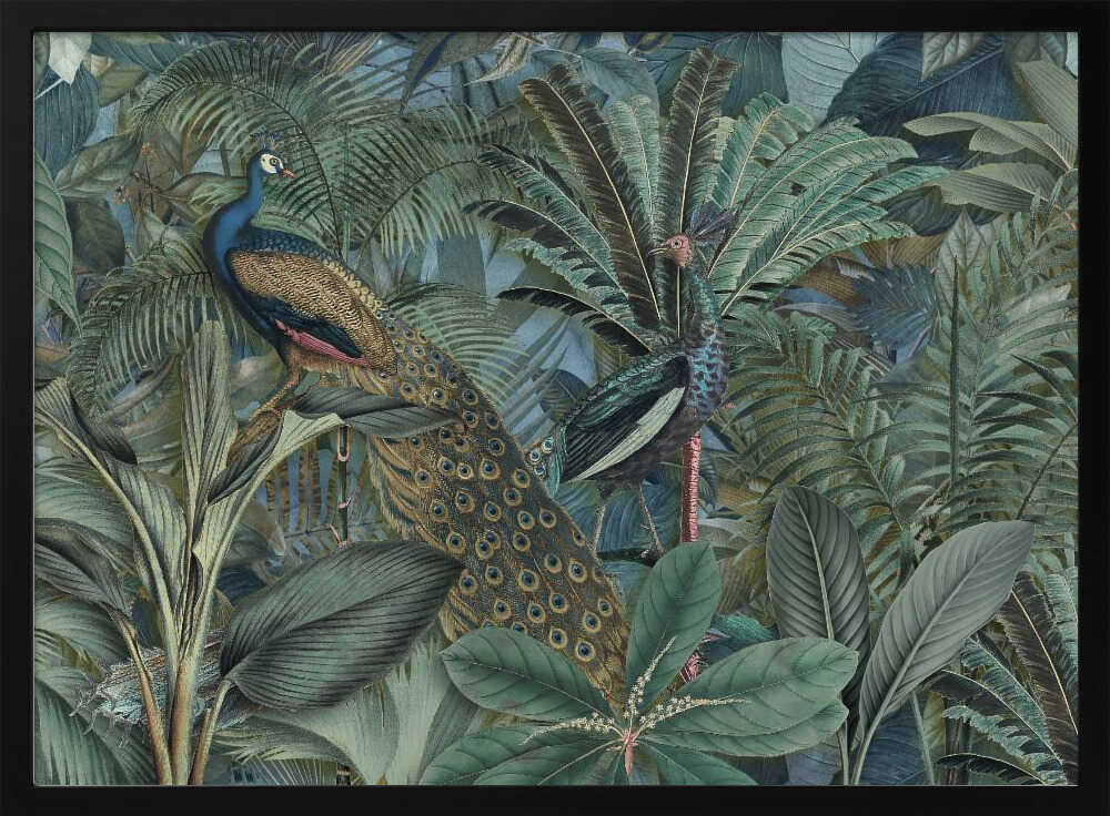 Jungle Birds Garden No2 | Poster