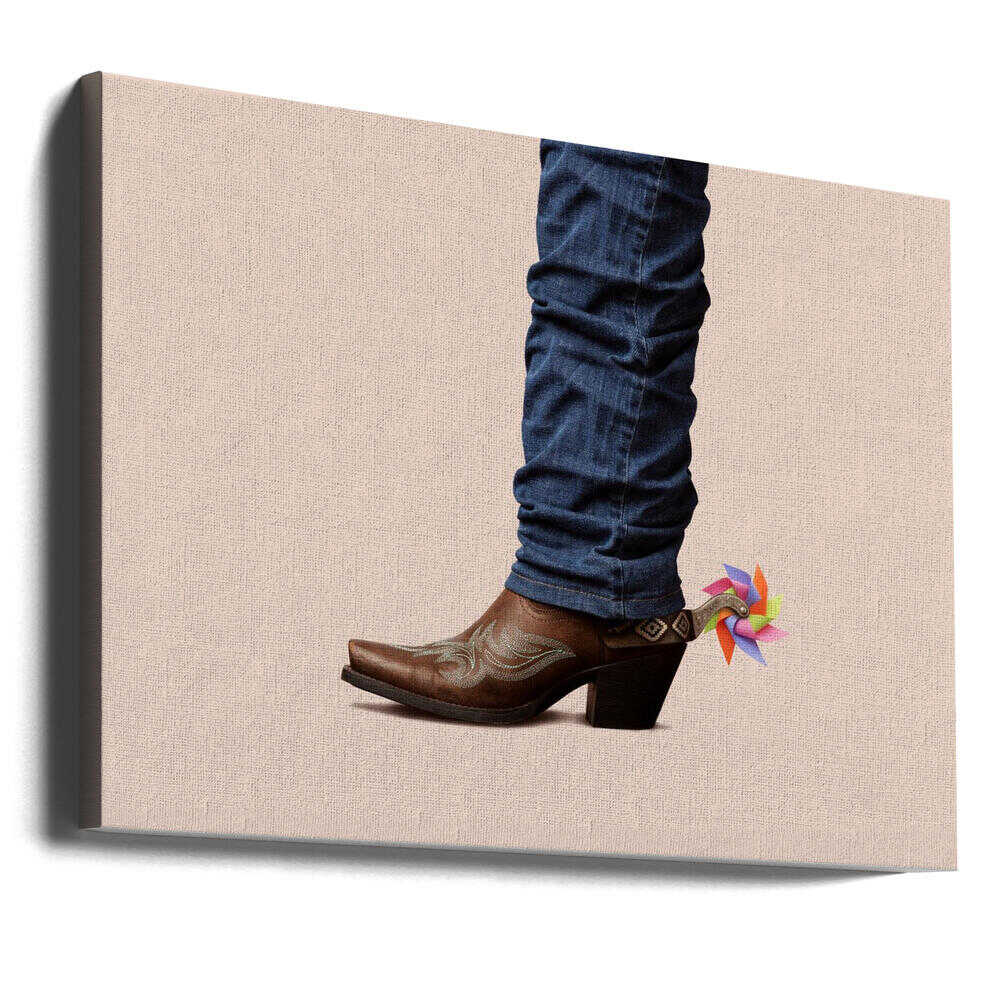 Not Serious Cowboy | Canvas