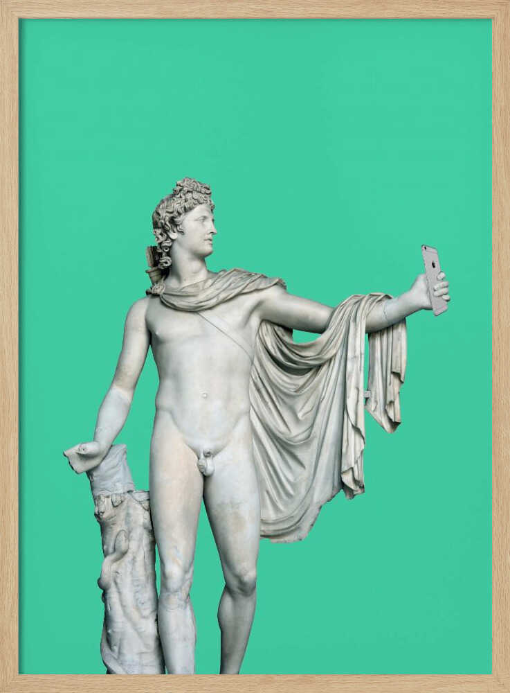 Antikes Selfie | Poster