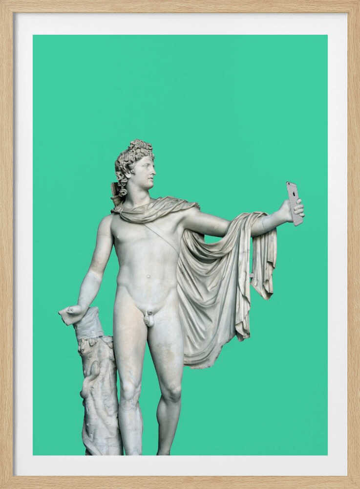Antikes Selfie | Poster